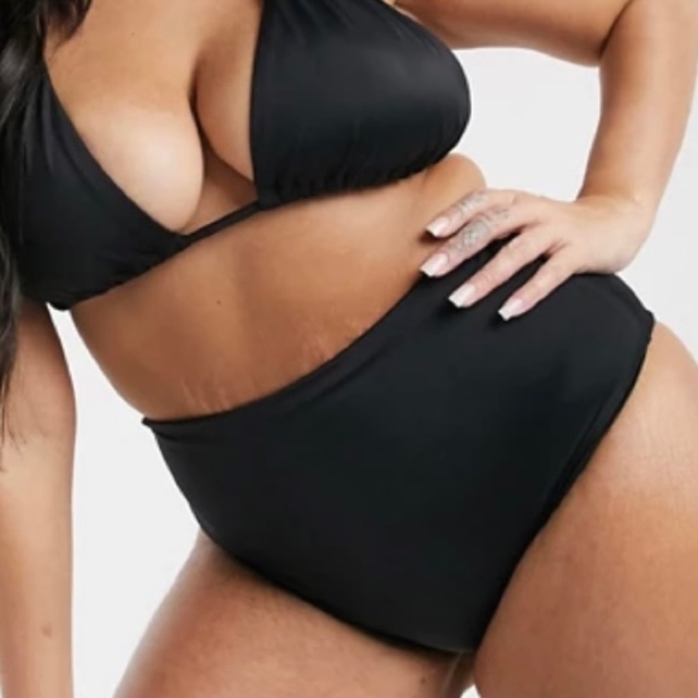 ASOS High waist bikini bottom